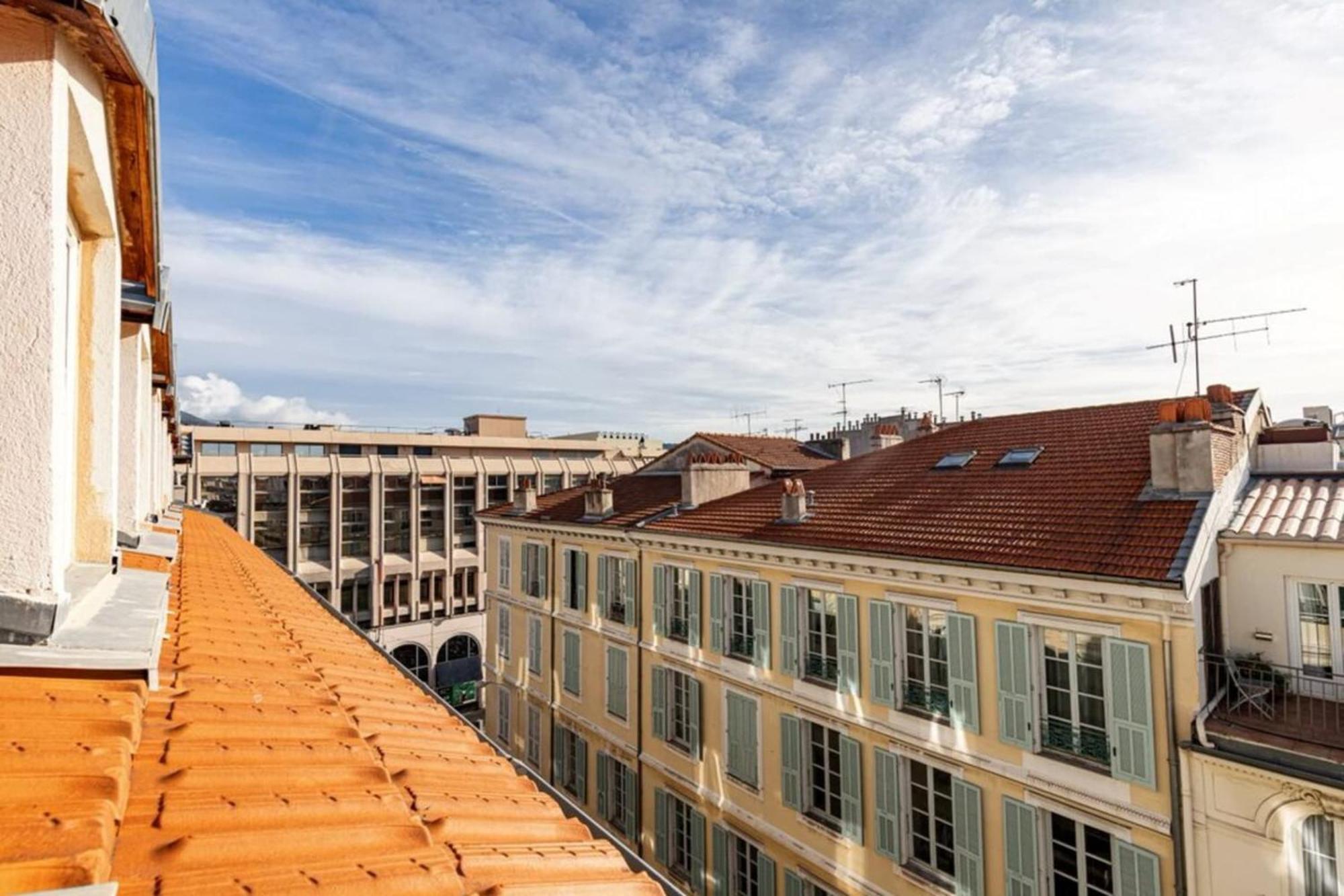 Deroulede - Superb Studio Suite W Ac Downtown Niza Exterior foto